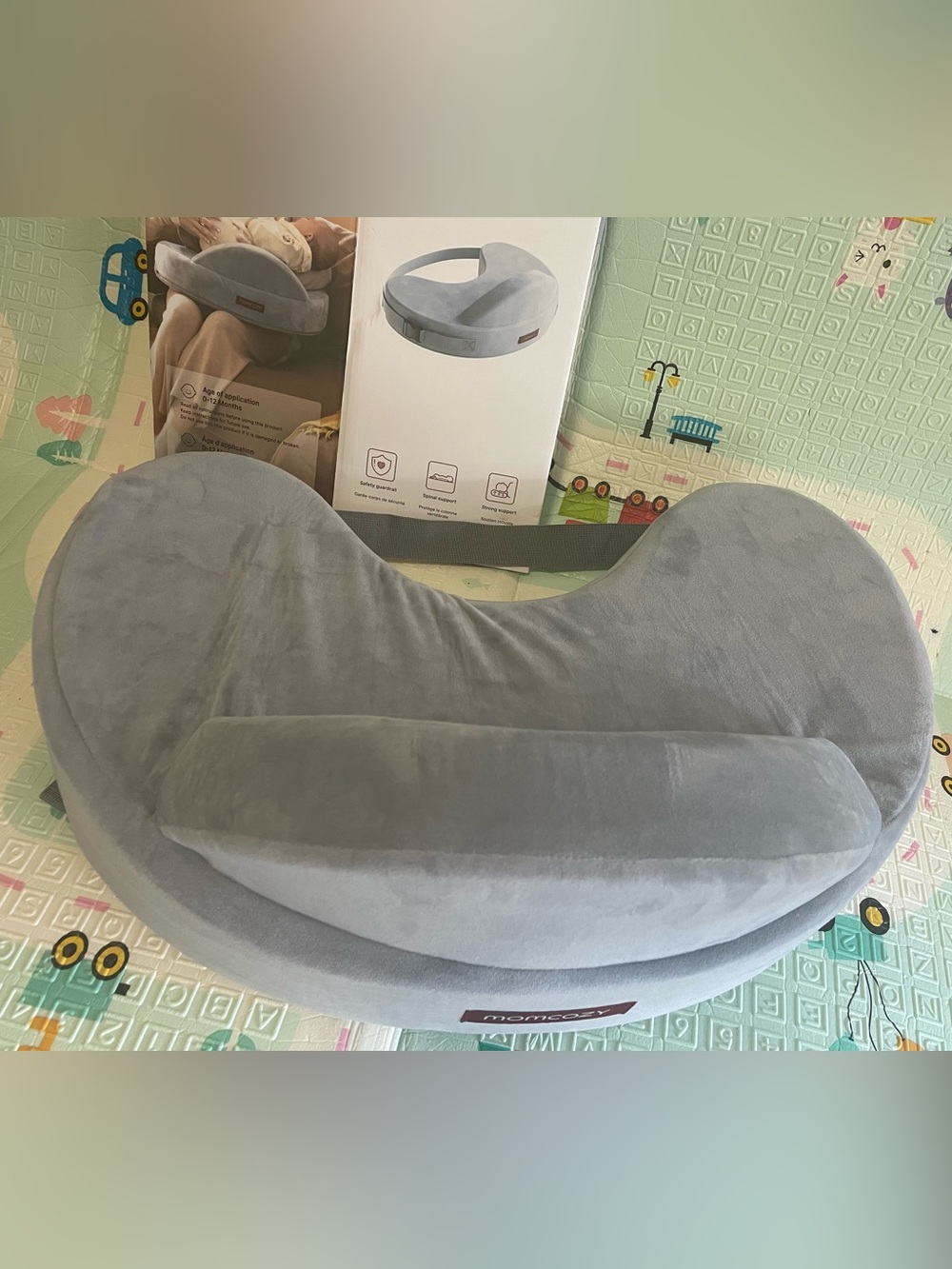 Momcozy Innovative Safety Guard Nursing Pillow - Picture 4 of 11